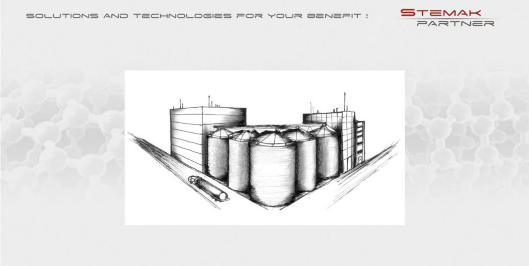 Concept New Grain Mill with large Storage